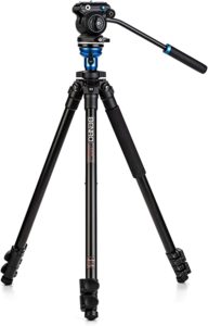 Benro Tripod. This is a great starter tripod for new videographers.